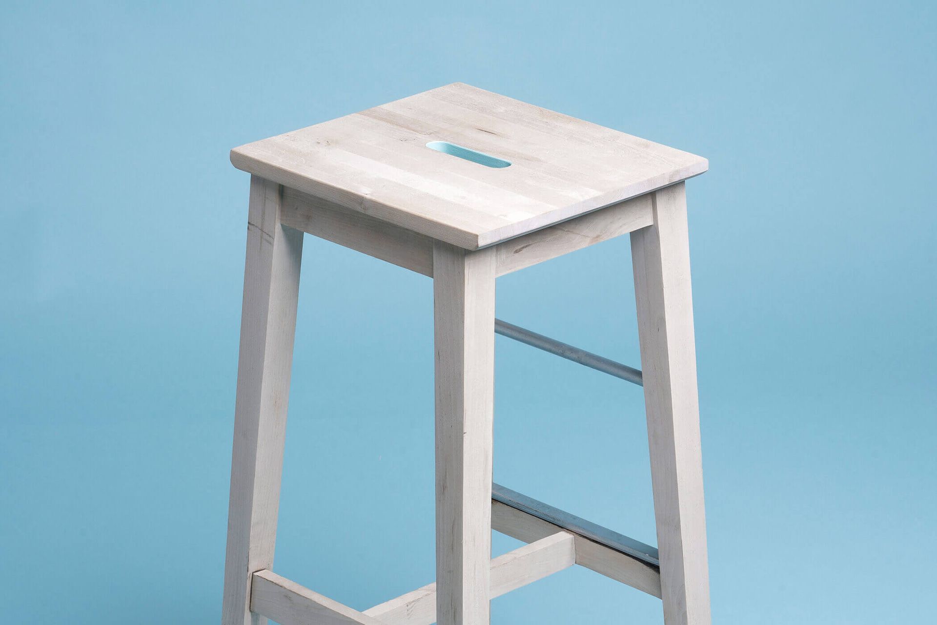 A hand-made wodden chair